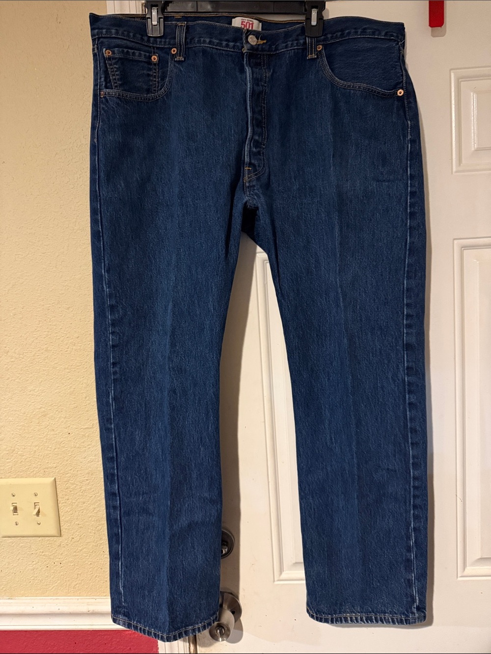 Levi's Men's 501 Straight Leg Button Fly Jeans